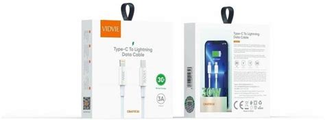 Vidvie Kabel Cb Type C Lightning Pd W M Bia Y Opinie I Ceny Na