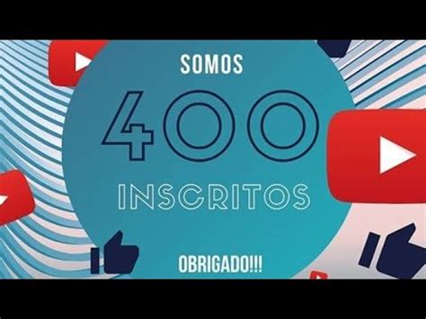 Somos Obrigados A Todos Inscritos Youtube