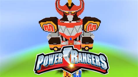 Minecraft Dentro Do Megazord Power Rangers No Minecraft Youtube