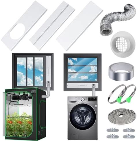 Ac Infinity Window Duct Kit Universal Vent Port For And Inline