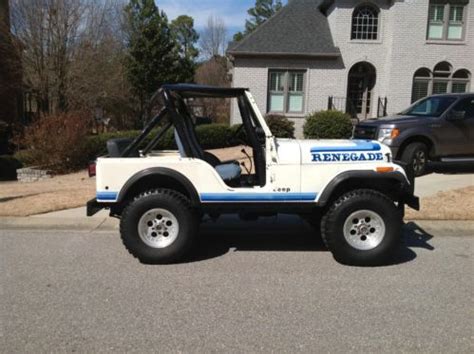 Sell Used 1981 JEEP CJ 5 RENEGADE UNRESTORED 78K MILES ORIG PAINT