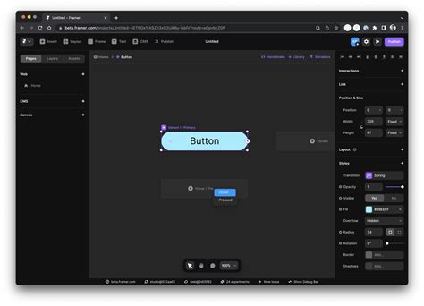 Framer Learn How To Create A Hover State