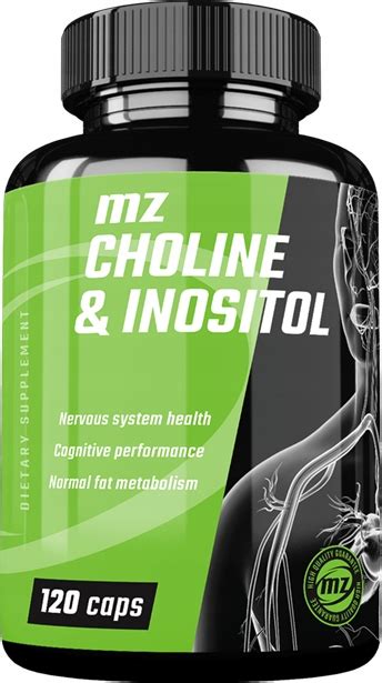 MZ Store Choline Inositol 120kap CHOLINA INOZYTOL 9891900039