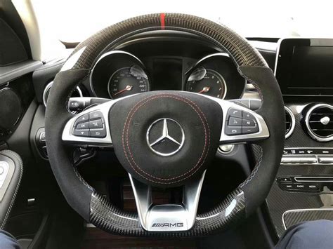 Benz Amg Carbon Fibre Steering Wheel Refitting Steering Wheel Carbon