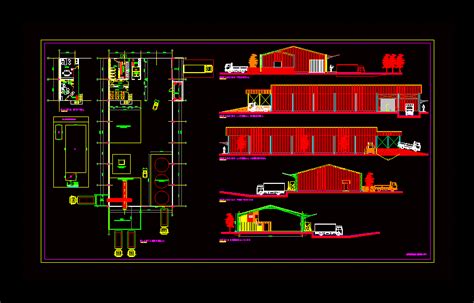 Recycling Plant Dwg Block For Autocad • Designs Cad