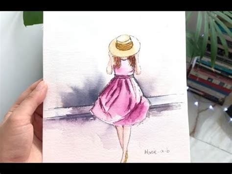 How To Paint Figures In Watercolor YouTube