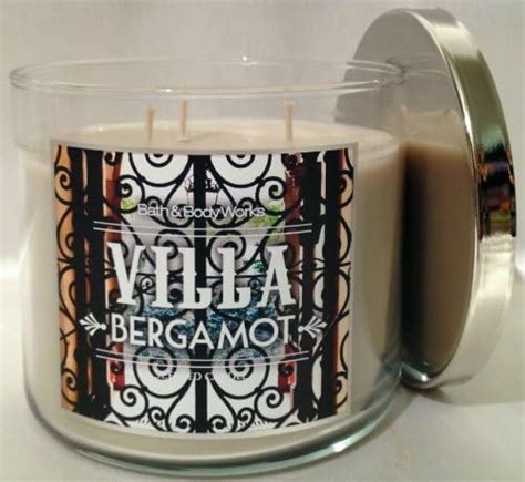 Amazon Bath And Body Works White Barn Bergamot Waters 3 Wick