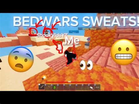 Facing Sweats In Roblox Bedwars Ft Shookvidsyt Youtube