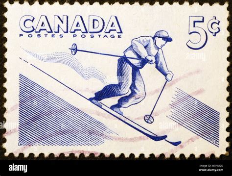 Canada Stamp Vintage Retro Hi Res Stock Photography And Images Alamy