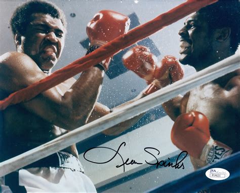 Leon Spinks Signed 8x10 Photo With Muhammad Ali Jsa Coa Pristine Auction