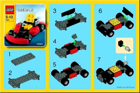 view lego instruction   kart lego instructions  catalogs