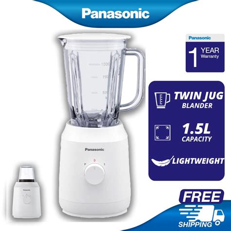 Panasonic Mx Ex Lightweight L Twin Jug Blender Mx Ex Wsk