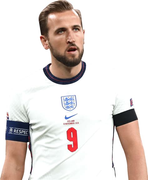 Harry Kane England football render - FootyRenders