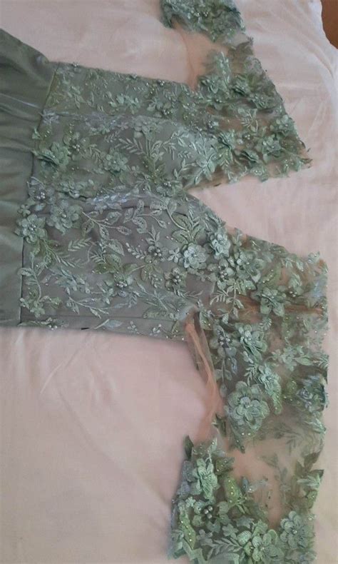 PRELOVED MOTHER NINANG GOWN SAGE GREEN Women S Fashion Dresses