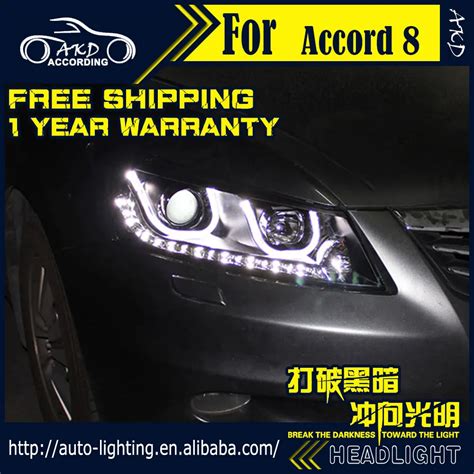 Akd Car Styling Head Lamp For Honda Accord Headlights Led