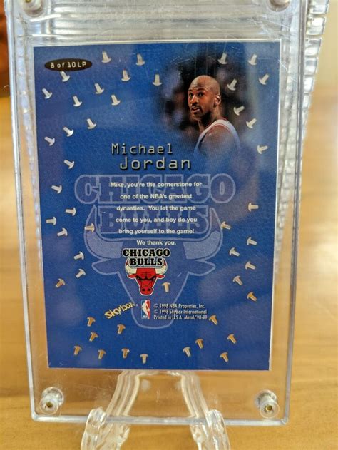 1998 Metal Universe Michael Jordan Linchpins VERY RARE EBay