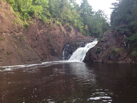 Superior Falls Upper Peninsula Of Michigan