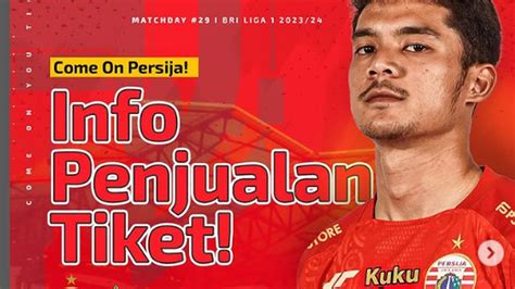 Info Harga Dan Cara Pembelian Tiket Persia Jakarta Vs Persik Kediri Di