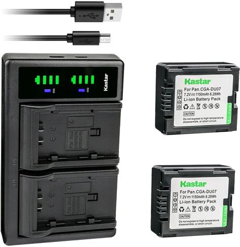 Amazon Kastar 2 Pack Battery And LTD2 USB Charger Compatible With