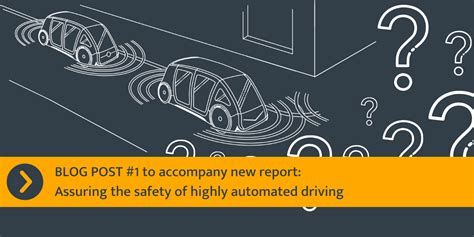 Blog post 1 - safety of highly automated driving - Centre for Assuring Autonomy, University of York