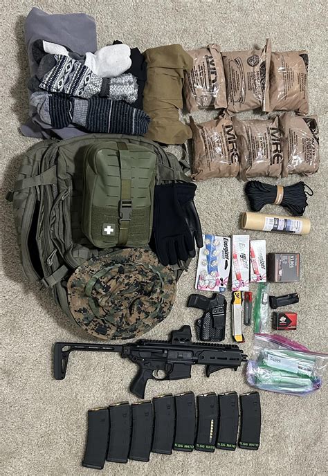 Current Bug Out Kit : r/prepping