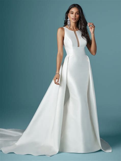 Mikado A Line Wedding Dress 10020mw281 Wedding Dresses