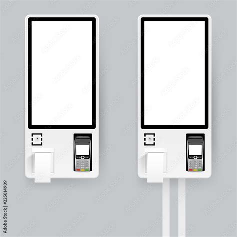 Self Ordering And Self Payment Kiosk For Fast Food Chains Restaurants