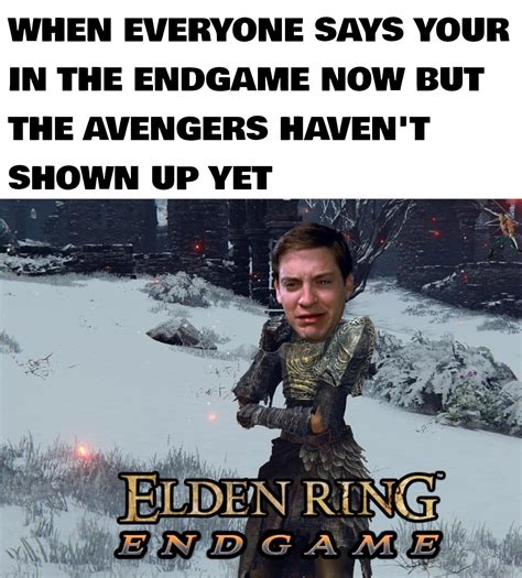 Mr Stark, I dont feel so good : r/Eldenring