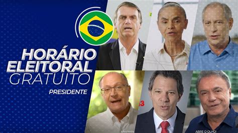 Hor Rio Eleitoral Br Candidatos Presid Ncia Youtube