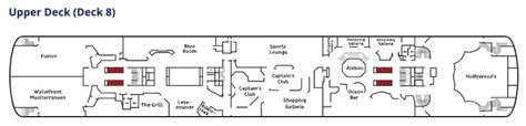 Deckplan Der Vasco Da Gama Nicko Cruises