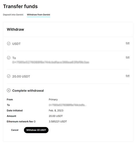 How To Withdraw From Gemini Follow These The 5 Steps HWC