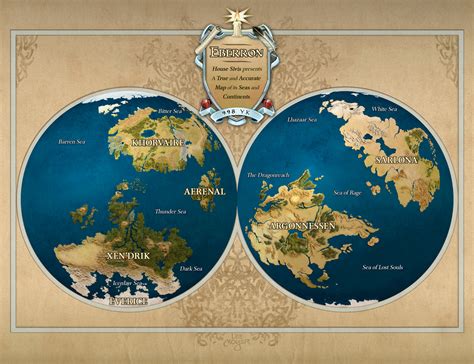 Map of Eberron in Eberron| World Anvil