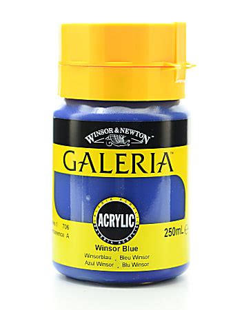 Winsor Newton Galeria Flow Formula Acrylic Colors 250 ML Winsor Blue