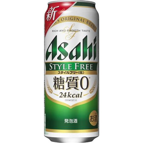 送料無料 発泡酒 ビール類 アサヒスタイルフリー〈生〉 糖質0ゼロ 500ml 1ケース24本 J092471lohaco