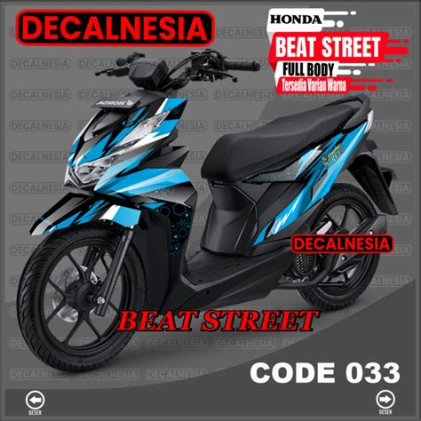 Jual Decal Stiker Beat Street New Full Body Sticker