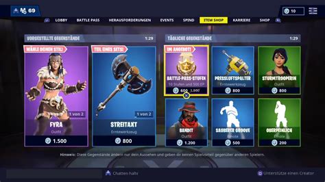 Fortnite Battele Royale Streamen Bis Zum Neuen Item Shop Youtube