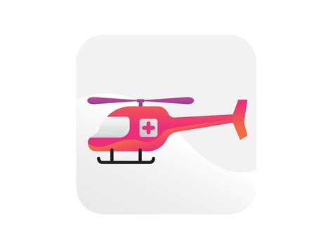 Paramedic Helicopter Icon Graphic by samagata · Creative Fabrica