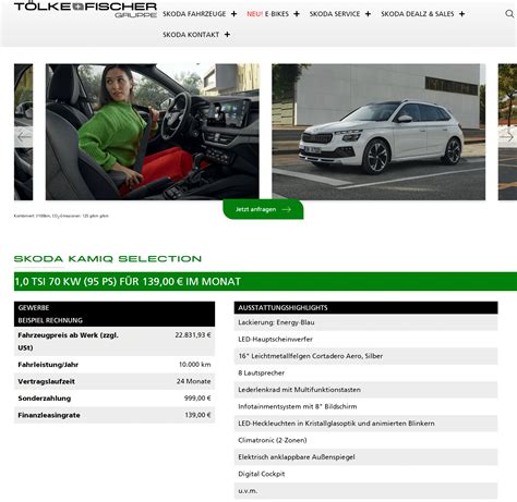 Škoda Kamiq im Leasing für 139 Euro im Monat netto ntv Autoleasing