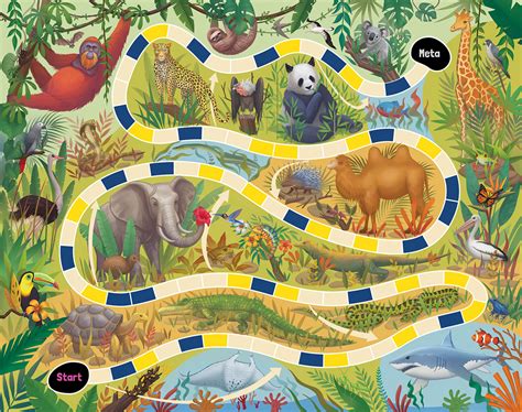 Gdzie Jest Zwierz Board Game On Behance