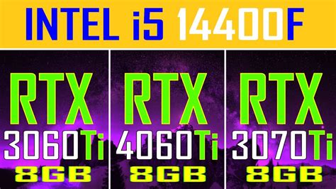 RTX RTX 3060Ti 8GB Vs RTX 4060Ti 8GB Vs RTX 3070Ti 8GB PC