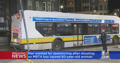 Woman Shot On Mbta Bus Cbs Boston