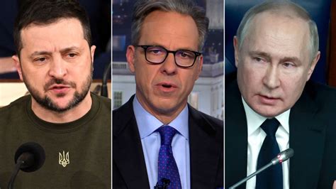 ‘this Is Vladimir Putins Worst Nightmare Tapper Reacts To Zelenskys