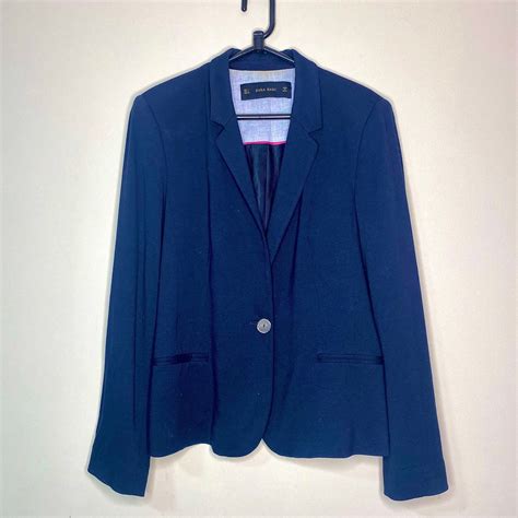 Blazer Azul Marinho Zara Terno Feminino Zara Usado Enjoei