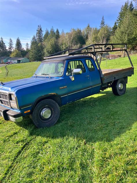 1992 Dodge D250 Club Cab · Long Bed - Cars & Trucks - Coquille, Oregon