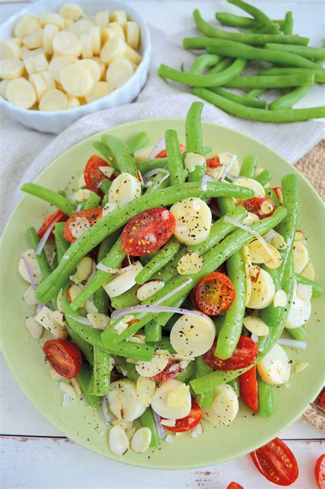 Ensalada De Palmitos Con Ejotes Pizca De Sabor