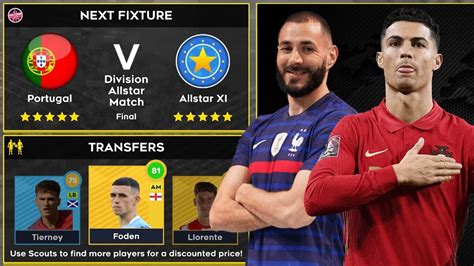 Dls Portugal Vs Allstar Xi Final Dream League Soccer