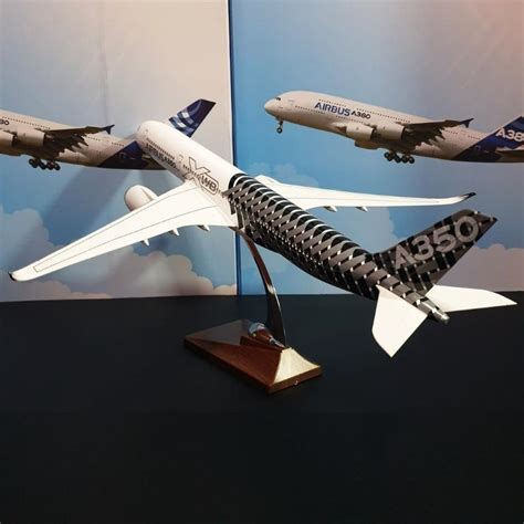 Airbus A350 900xwb Carbon Fiber Design Aviation Plane Model Hobbies And Toys Toys And Games On