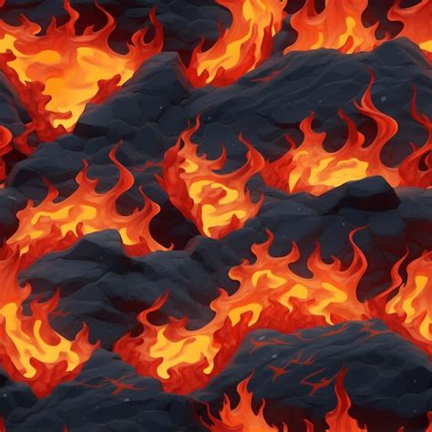 Premium Photo Hot Lava