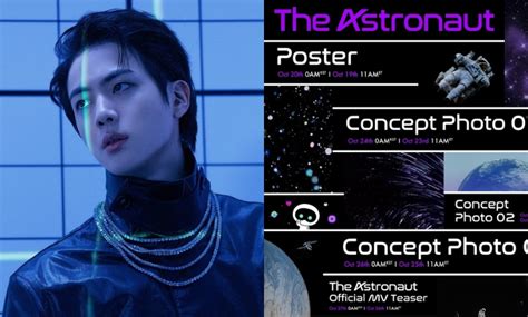 Bts Jin To Release His Solo Single “the Astronaut” On October 28th