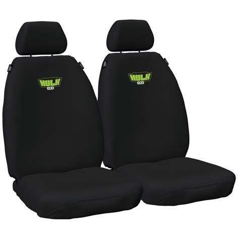 Isuzu D Max Isuzu Mu X And Mazda Bt 50 Black Canvas Front Seat Covers Hulk